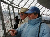 P2240001  Uncle Gene and Grandpa Kovacs at the top of the Skylon tower #1
